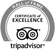 Tripadvisor Certificate of Excellence — Hall of Fame
